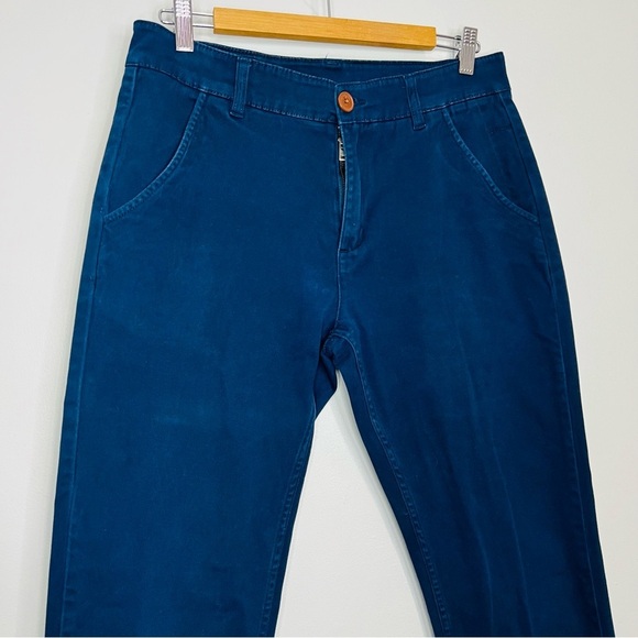 Mugsy Jeans Navy Morgans Classic Chino Pants 32W - Picture 5 of 9